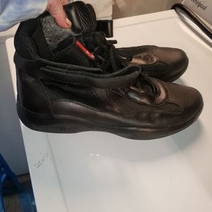 Prada men's boots sneakers